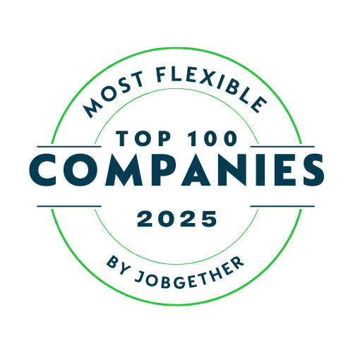 Most Flexible Top 100 Companies in 2025 by Jobgether