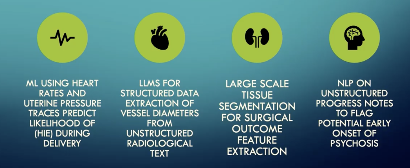 Key Airflow-orchestrated AI and ML workloads at Kaiser Permanente's Division of Research.